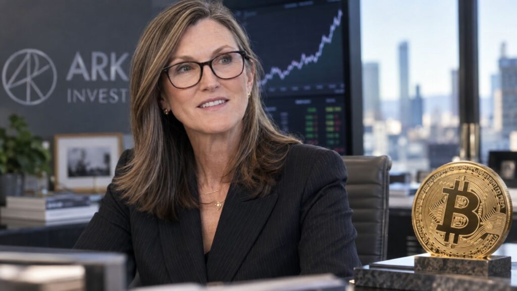 Cathie Wood ziet nog veel ruimte voor Bitcoin na doorbraak tegenover goud