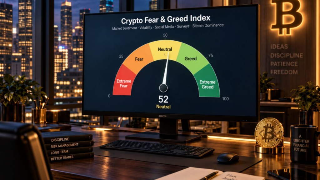 Crypto Fear & Greed Drops to Neutral: Enthusiasm Gives Way to Doubt