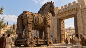 Belegger gebruikt vastgoed als ‘Trojaans paard’: wil van 3.000 naar 25.000 Bitcoin